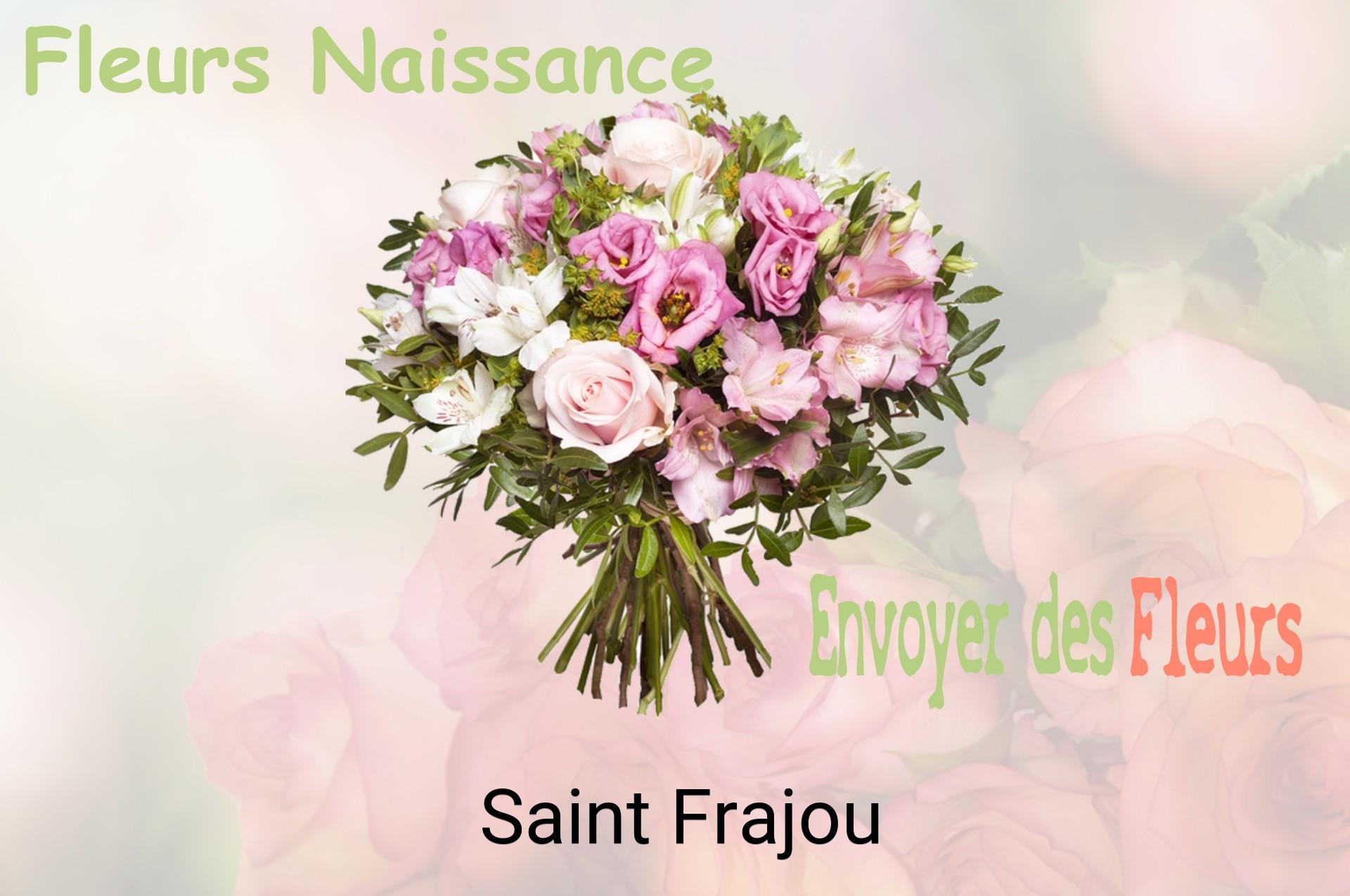 Bouquet de fleurs de naissance livré à Saint-Frajou